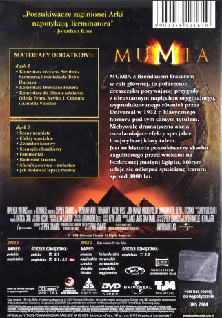Mumia (edycja specjalna) [2DVD]