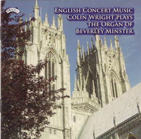 Colin Wright: English Concert Music - The Organ Of Beverley Minster [CD]