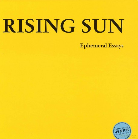 Rising Sun: Ephemeral Essays [Winyl]