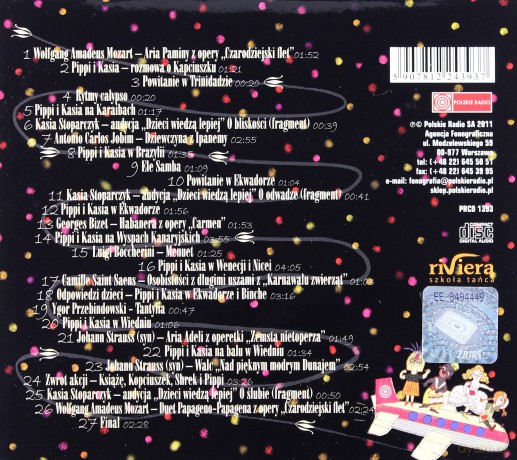 Zagubiony pantofelek. Kasia i Pippi na tropie Radiowy koncert dla dzieci (digipack) [CD]