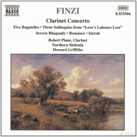 Northern Sinfoniaplane: Finziclarinet Concerto [CD]