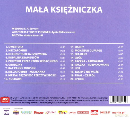 Mała Księżniczka [CD]