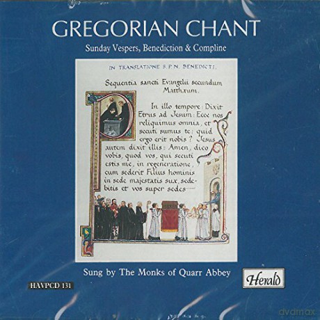 Gregorian Chant Sunday Vespers: Gregorian Chant Sunday Vespers [CD]