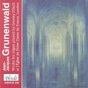 Grunenwald Organ Wks: Grunenwald Organ Wks [CD]