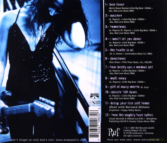 Ana Popovic: Hush [CD]