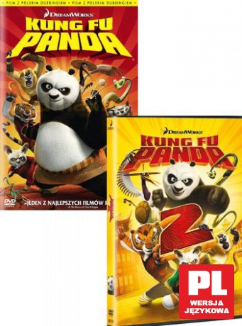 Kung Fu Panda 1+2 Pakiet [2DVD]