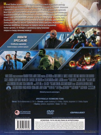 Avengers (booklet) [DVD] (Disney)