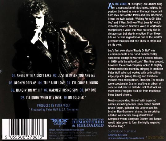 Lou Gramm: Long Hard Look [CD]