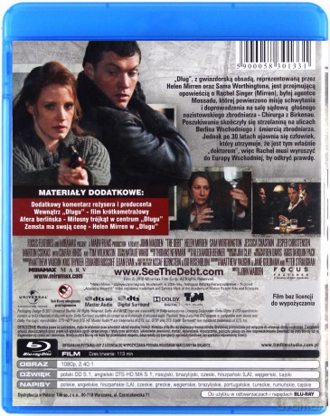 Dług (2010) [Blu-Ray]
