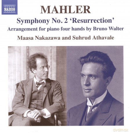 Nakazawaathavale: Mahlersym 2 For 2 Pianos [CD]