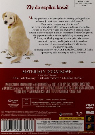 Marley i ja: Szczenięce lata [DVD]