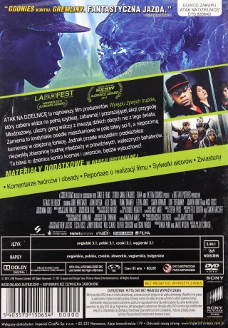 Atak na dzielnicę [DVD]