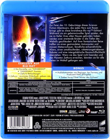 Zathura - Kosmiczna przygoda [Blu-Ray]