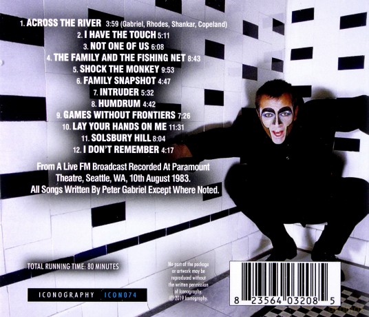 Peter Gabriel: No Memories [CD]