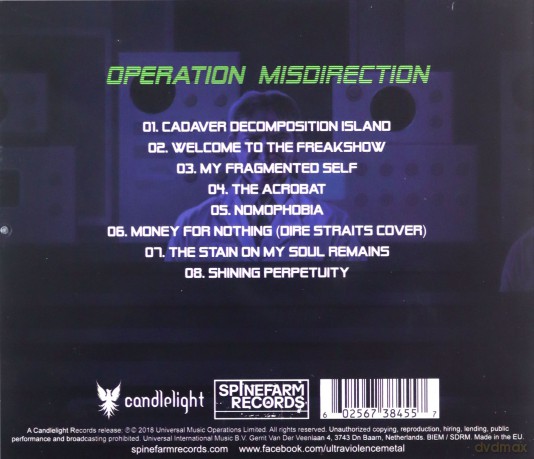Ultra-Violence: Operation Misdirect [CD]