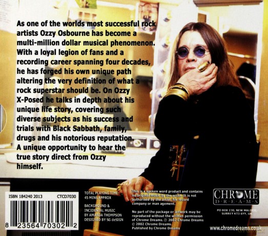 Ozzy Osbourne: Ozzy - X-Posed [CD]