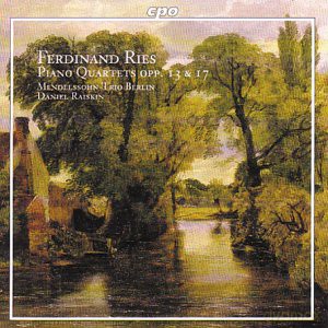 Mendelssohn Trio Berlin: Riespiano Quartets Opp 13 17 [CD]