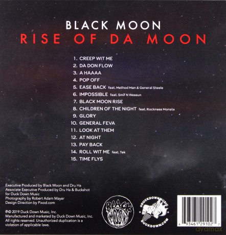 Black Moon: Rise Of Da Moon [CD]