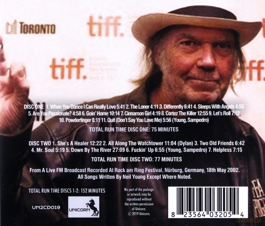 Neil Young: Rock Am Ring Festival [2CD]