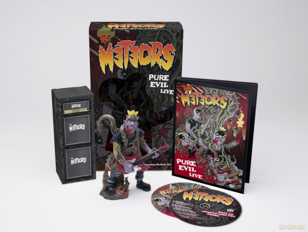 The Meteors: Pure Evil Live Limited Edition [CD]+[DVD]