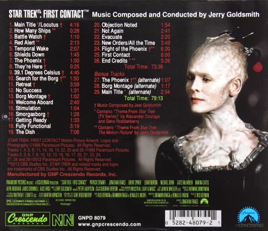 Jerry Goldsmith: Star Trek: First Contact - Limited Edition Motion Picture Score [CD]