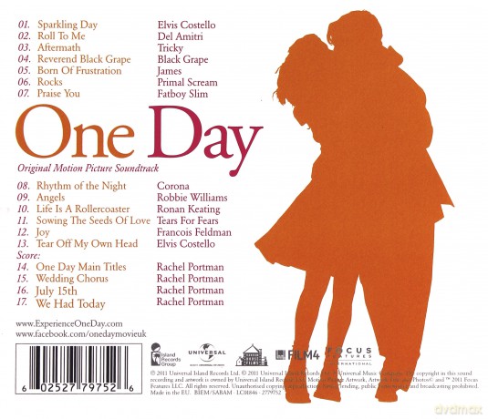 One Day soundtrack (Jeden Dzień) [CD]