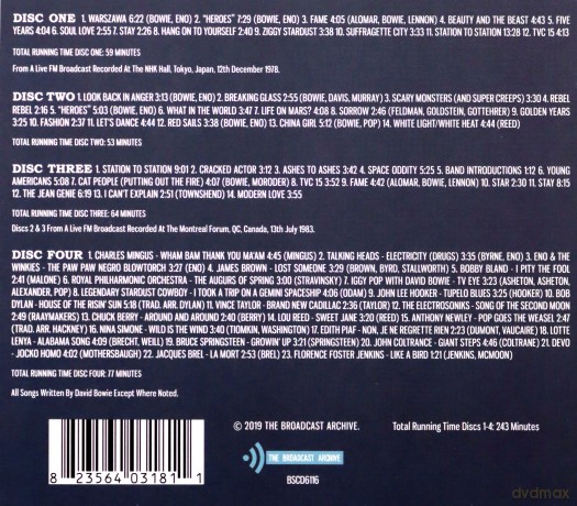 David Bowie: The Archives [4CD]