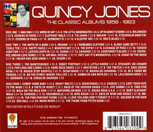 Quincy Jones: The Classic Albums 1957-1963 [4CD]