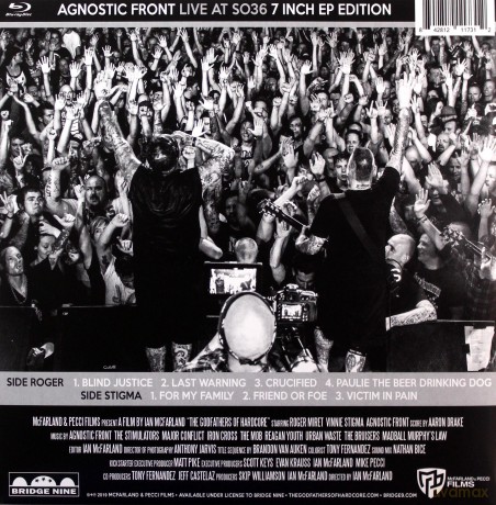 Agnostic Front: The Godfathers Of Hardcore + Live At S036 [2xWinyl]
