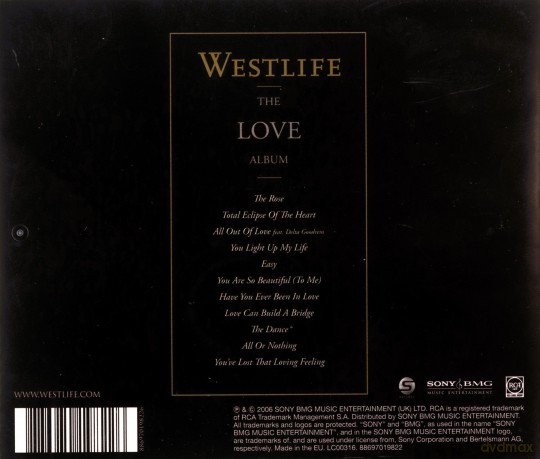Westlife: The Love Album [CD]