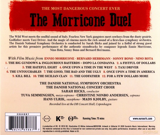 Ennio Morricone: The Morricone Duel - The Most Dangerous Concert Ever [CD]
