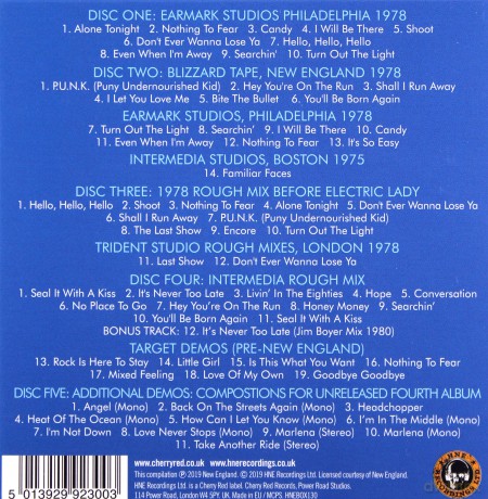 New England: The New England Archives Box: Vol. 1 (Clamshell) [5CD]