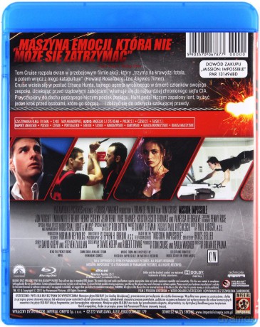 Mission: Impossible [Blu-Ray]