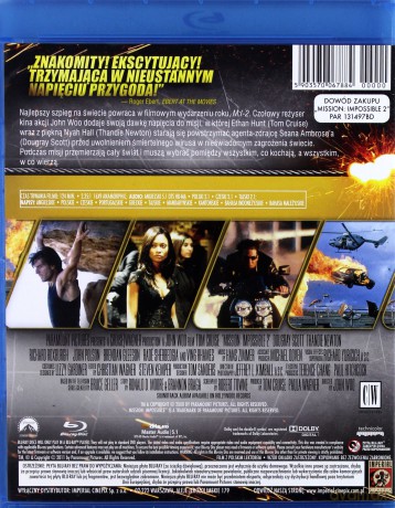 Mission: Impossible 2 [Blu-Ray]