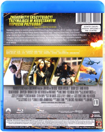 Mission: Impossible 2 [Blu-Ray]