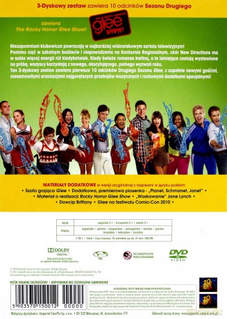 Glee sezon 2 Część 1 [3DVD] 