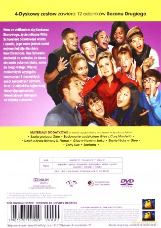 Glee sezon 2 Część 2 [BOX] [3DVD] 