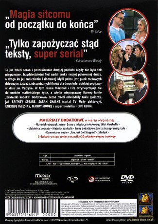 Jak Poznałem Waszą Matkę sezon 3 [DVD]