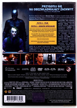 Batman: Mroczny rycerz [2DVD]