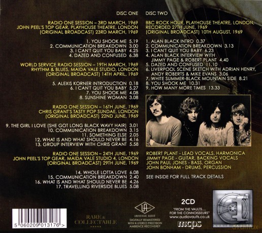 Led Zeppelin: Transmissions 1969 [2CD]