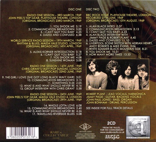Led Zeppelin: Transmissions 1969 [2CD]