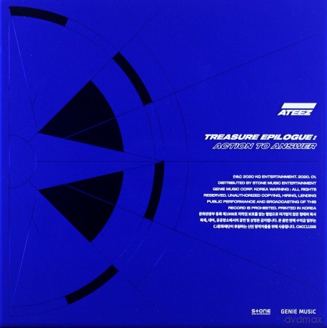 Ateez: Treasure Epilogue: Action To Answer (A. Z Ver.) [CD]