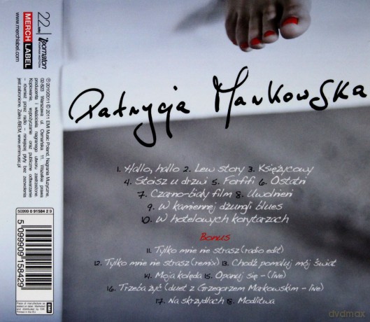 Patrycja Markowska: Patrycja Markowska (Re-Edycja) [CD]