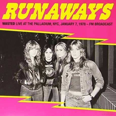 Runaways: Wasted: Live At The Palladium 1978 (Pink) [Winyl]