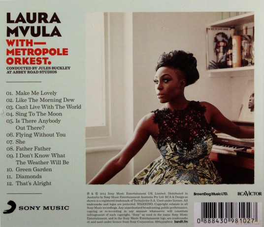Laura Mvula: With Metropole Orkest [CD]
