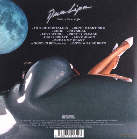 Dua Lipa: Future Nostalgia [CD]
