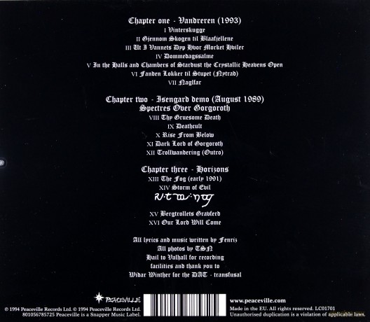 Isengard: Vinterskugge [CD]