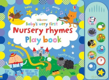 Baby's very first nursery rhymes playbook - Fiona Watt [KSIĄŻKA]