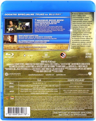 Starcie Tytanów (Zmierzch Tytanów) (Premium Collection) [Blu-Ray]
