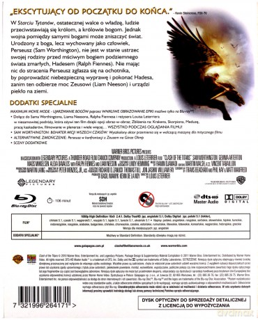 Starcie Tytanów (Zmierzch Tytanów) (Premium Collection) [Blu-Ray]